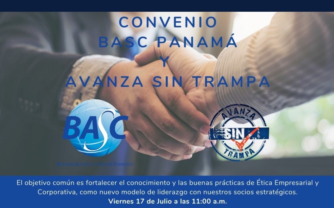 Convenio BASC Panamá y Programa Avanza sin Trampa